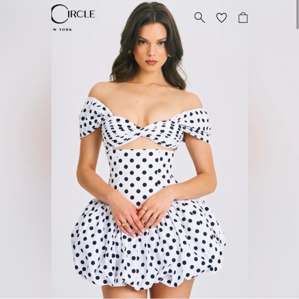 Umika Polka Dot Dress-Miss Circle